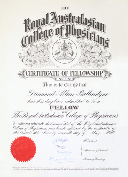 Australian Medical Council Certification